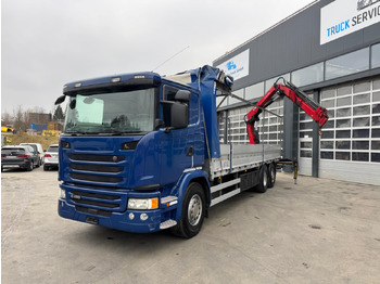 Camion cu macara SCANIA G 450