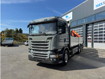 Camion cu macara SCANIA R 490