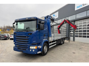 Camion cu macara SCANIA G 450