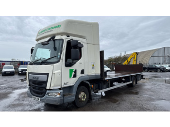 Camion platformă, Camion cu macara DAF LF 150: Foto 2