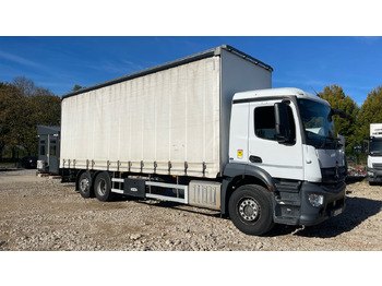 Camion cu prelată MERCEDES-BENZ Antos