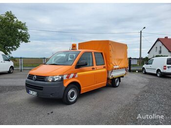 Autoutilitară cu prelată, Autoutilitară cabină dublă VOLKSWAGEN Transporter t5 lift 4MOTION: Foto 1