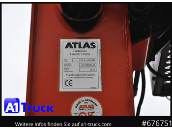 Camion platformă, Camion cu macara MERCEDES-BENZ Axor 2543, Atlas 170.2 Kran, Lift-Lenkachse,: Foto 2 Camion platformă, Camion cu macara MERCEDES-BENZ Axor 2543, Atlas 170.2 Kran, Lift-Lenkachse,: Foto 2