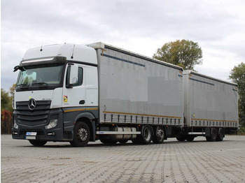 Camion cu prelată MERCEDES-BENZ Actros 2542