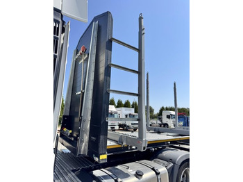 Semiremorcă transport busteni MEGA TIMBER LONG Holzauflieger 6 Rungenpaare: Foto 4