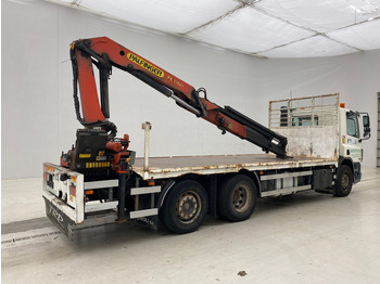 Camion platformă, Camion cu macara DAF CF75.250 - 6x2: Foto 5