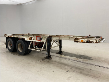 Semiremorcă transport containere/ Swap body Flandria Skelet 20 ft: Foto 3