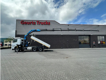 Camion cu macara Mercedes-Benz Arocs 3351 963-2-E 6X4 KIPPER / TIPPER + PALFINGER PK30.002 TEC7 KRAAN / KRAN / CRANE / GRUA: Foto 4 Camion cu macara Mercedes-Benz Arocs 3351 963-2-E 6X4 KIPPER / TIPPER + PALFINGER PK30.002 TEC7 KRAAN / KRAN / CRANE / GRUA: Foto 4