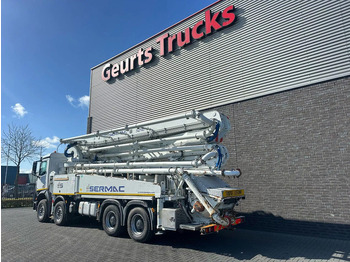 Autopompă de beton Mercedes-Benz Arocs 4451 8X4 + SERMAC 5Z42 BETONPOMP/BETONPUMPE/CONCRETE PUMP: Foto 3