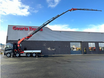 Camion cu macara, Camion platformă Volvo FH 16.750 8X2 + PALFINGER PK 110002-SH G + JIB P: Foto 1