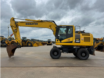 Excavator pe roţi KOMATSU PW180