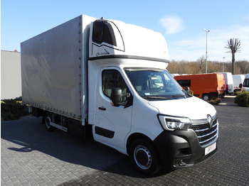Autoutilitară cu prelată RENAULT MASTER  TARPAULIN 10 PALLETS WEBASTO CRUISE CONTROL LED LIGHTS PNEUMATICS AIR CONDITIONING  165HP: Foto 4