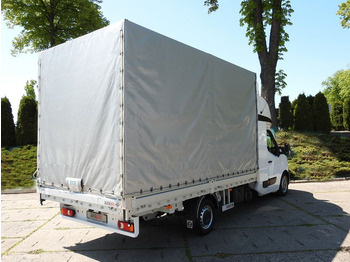 Autoutilitară cu prelată, Autoutilitară cabină dublă Renault MASTER PRITSCHE PLANE 8 PALETTEN WEBASTO A/C: Foto 3