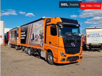 Camion cu prelată Mercedes-Benz Actros 2548 / Retarder / Aluklappen / 6E: Foto 3 Camion cu prelată Mercedes-Benz Actros 2548 / Retarder / Aluklappen / 6E: Foto 3