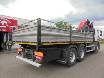 Camion cu macara nou Renault C380 320 6X4 + FASSI F245 DEMO UNUSED NL KENTEKEN: Foto 3