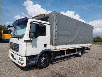 Camion cu prelată MAN TGL 8.180