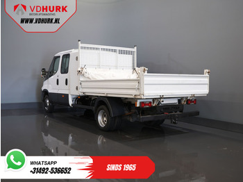 Autoutilitară cu platformă, Autoutilitară cabină dublă Iveco Daily 35C14D 2.3 140 pk Aut. ZF DC Dubbel Cabine 6 Pers./ Kipper/ Pick Up/ Open Laadbak/ Kieper/ 3.5t Trekverm./ Dubbel Lucht/ Gev.Sto: Foto 2