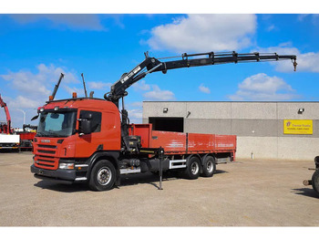 Camion cu macara SCANIA P 380