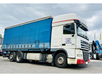 Camion cu prelată DAF 6x2 FX105.460 EEV BDF 7.2m Kogel retarder automat: Foto 2