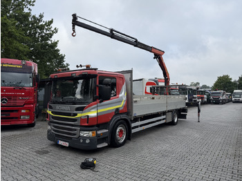 Camion cu macara SCANIA P 410