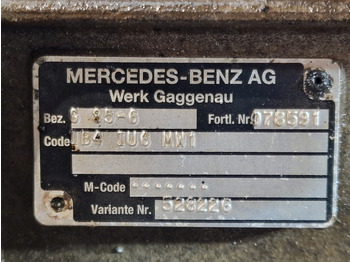 Cutie de viteze Mercedes Benz G85-6 Gearbox: Foto 2