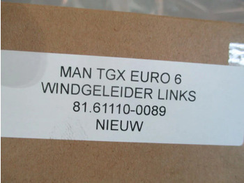 Cabină și interior pentru Camion MAN TGX 81.61110-0089 WINDGELEIDER LINKS EURO 6 NIEUW!: Foto 2