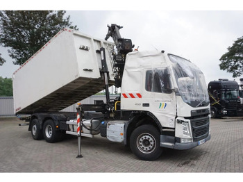 Camion cu macara Volvo FM11-450 / ENGINE RUNNING / PALFINGER-0170L75 / LIFT+LENKACHSE / VEB / EURO-6 / 2015: Foto 3
