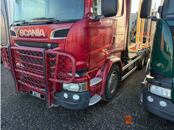 Camion forestier Scania R580 LB 6x4 Timmer bil/ Timber Truck: Foto 4