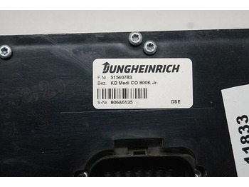 Tablou de bord pentru Stivuitor Jungheinrich 51540783 | Display KD Medi Co 800K-Jr sn. 806A6135 for ESE120 year : Foto 3