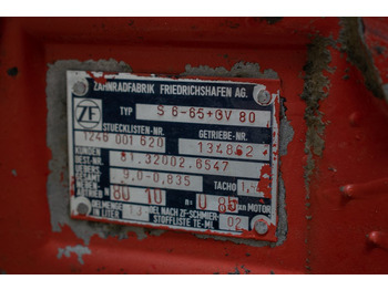 Cutie de viteze pentru Camion ZF S 6-65+GV 80 FOR MAN - MANUAL LEVER: Foto 5 Cutie de viteze pentru Camion ZF S 6-65+GV 80 FOR MAN - MANUAL LEVER: Foto 5