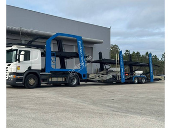 Camion transport auto SCANIA P 450