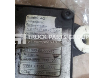 Calculator de bord pentru Camion MERCEDES-BENZ Actros, Axor engine control unit, PLD, ECU, EDC MR2, EURO5 PLD e control unit: Foto 2
