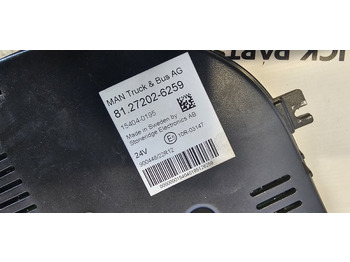 Piesă de schimb MAN MAN TGX / TGS EURO6 instrument panel, dashboard, information panel, instrument cluster 81272026265, 81258077136, 81272026268, 81258077149, 81258077142, 81272026252, 81272026254, 81258077138, 812720262: Foto 3