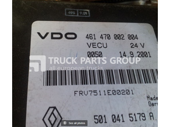 Calculator de bord pentru Camion RENAULT DCI VECU VDO unit, EDC, ECU control unit: Foto 2