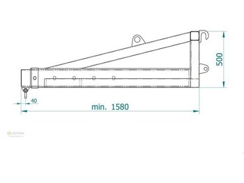 Braț pentru Încărcător nou Vemac Lasthaken Lastarm Tragarm Teleskoparm Frontlader Radlader Euro: Foto 4 Braț pentru Încărcător nou Vemac Lasthaken Lastarm Tragarm Teleskoparm Frontlader Radlader Euro: Foto 4