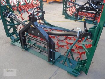 Grapa de pajiste nou Vemac Wiesenschleppe Schleppe Striegel Egge 8m hydraulisch Profi NEU: Foto 2