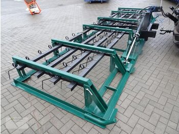 Grapă cu arc nou Vemac Wiesenstriegel Grünlandstriegel Striegel Wiesenschleppe NEU: Foto 2