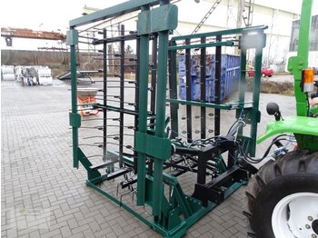 Grapă cu arc nou Vemac Wiesenstriegel Grünlandstriegel Striegel Wiesenschleppe NEU: Foto 5