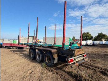 Remorcă transport busteni SCHMITZ