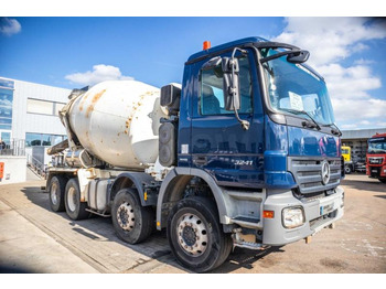 Autobetonieră Mercedes ACTROS 3241 BB-MP2+STETTER: Foto 2