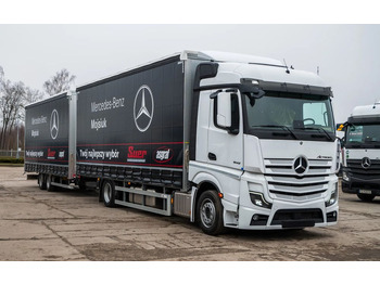 Camion cu prelată MERCEDES-BENZ Actros 1842