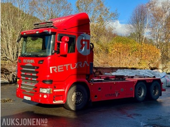 Camion cu cârlig SCANIA R 490