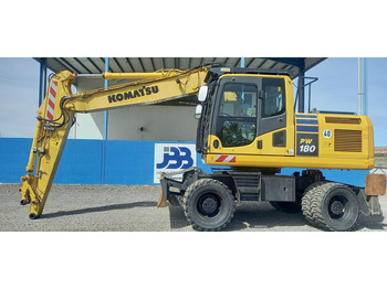 Excavator pe roţi KOMATSU PW180