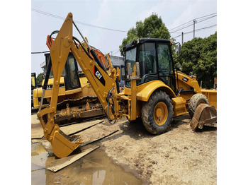 Buldoexcavator Second hand with good condition cat 420f backhoe loader 4x4 caterpillar 420f backhoe loaders in stock in shanghai yard: Foto 4