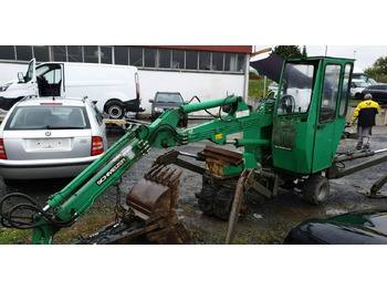 Mini excavator Fiat Ducato Koparka trzy kołowa Robo 350: Foto 5