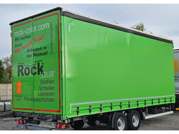 Remorcă cu prelată Fliegl PRZYCZEPA CIĘŻAROWA / TANDEM / 2 OSIE / 18 PALET / GÓRNY REGULOWANY SPRZĘG / 10500DMC / 7 TON ŁADOWNOŚĆ: Foto 3