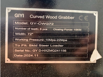 Graifer pentru Utilaje constructii GIYI GY-CWG72: Foto 4