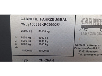 Semiremorcă basculantă Carnehl CHKS AH: Foto 5 Semiremorcă basculantă Carnehl CHKS AH: Foto 5