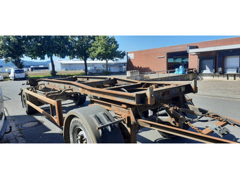 Remorcă abroll/ Skiploader HÜFFERMANN