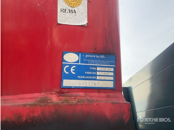 Camion platformă, Camion cu macara 2012 Mercedes-Benz Actros 930.20 2012 HMF 3000-K3 Articulated Bo ... Flatbed Truck with Crane: Foto 5